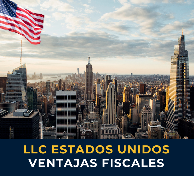 Empire State Building en Nueva York – emblemático rascacielos de Estados Unidos para ilustrar la creación de LLC y planificación fiscal