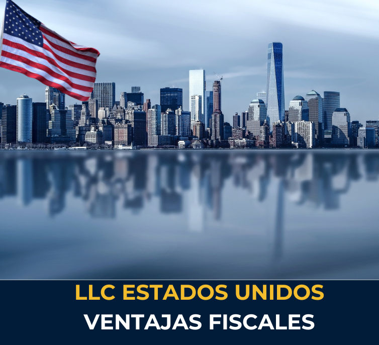 Horizonte de la ciudad de Nueva York, Estados Unidos – centro simbólico para la creación de LLCs y estructuras fiscales favorables