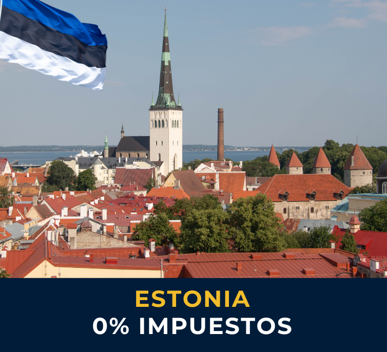 Casco antiguo de Tallin en Estonia – centro de la e-Residency y destino fiscal atractivo para emprendedores digitales