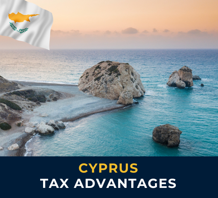 Aphrodite’s Rock in Cyprus – iconic Mediterranean coastal landmark highlighting Cyprus as a tax-friendly destination for non-dom residents and entrepreneurs
