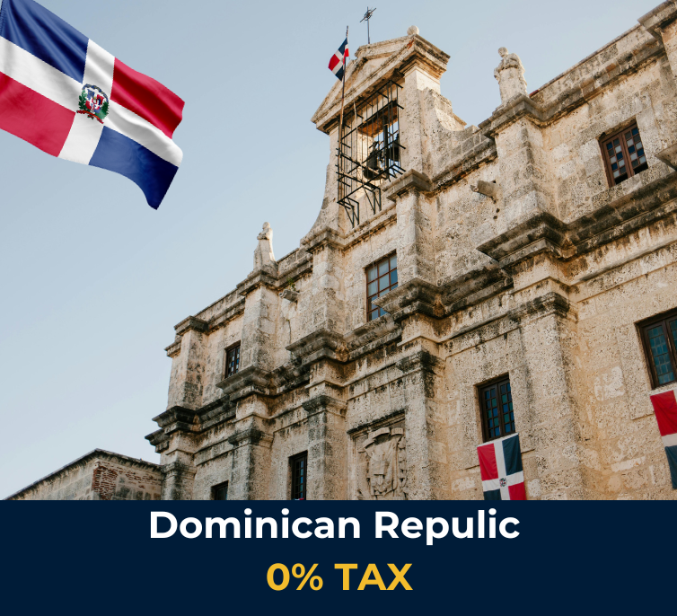 Santo Domingo cityscape in the Dominican Republic – low-tax destination for digital nomads and second passport seekers