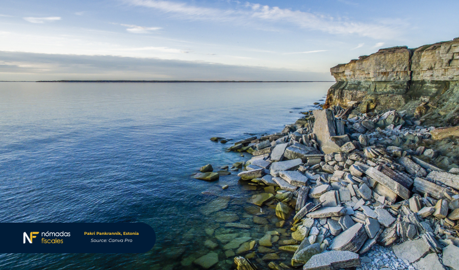 Pakri Pankrannik cliffs in Estonia – natural coastal landscape near Tallinn and digital nomad e-Residency hub