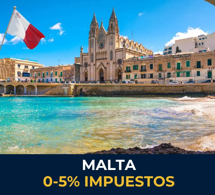 malta residencia fiscal impuestos