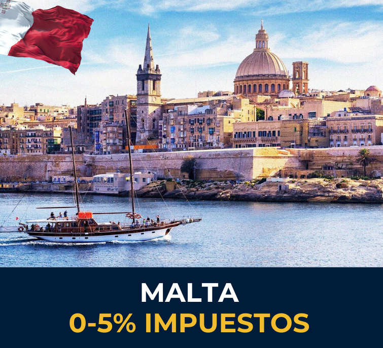 Malta cero impuestos