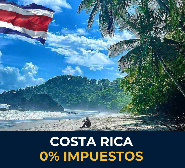 Vivir en Costa Rica cero impuestos