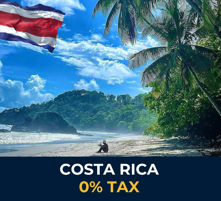 Live in Costa Rica Zero Tax