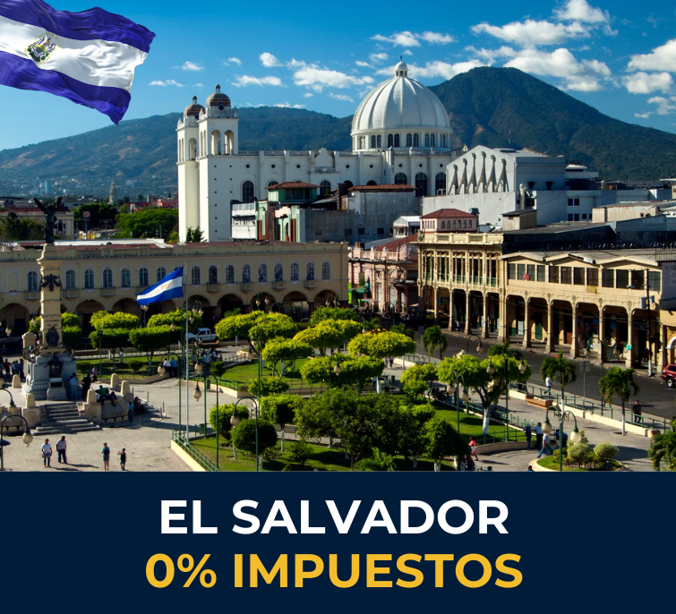 Vivir en el Salvador cero impuestos