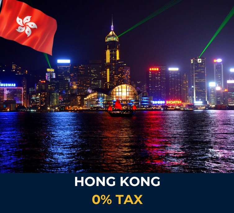 Victoria Harbour and Hong Kong Convention and Exhibition Centre – iconic view representing Hong Kong’s role as a tax-efficient hub for offshore companies