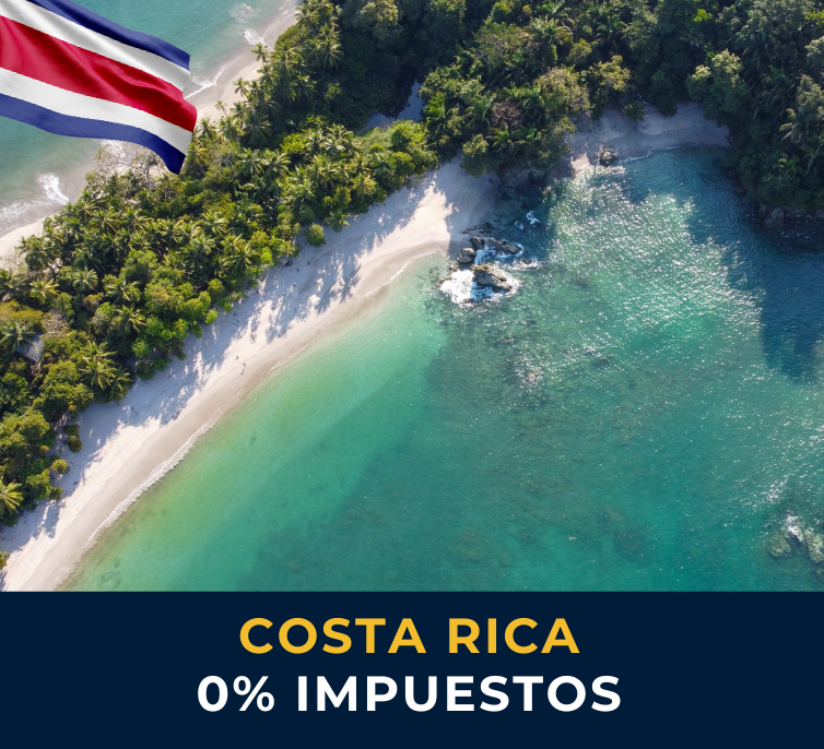 Costa tropical y selva exuberante en Costa Rica – destino fiscal favorable para nómadas digitales y emprendedores