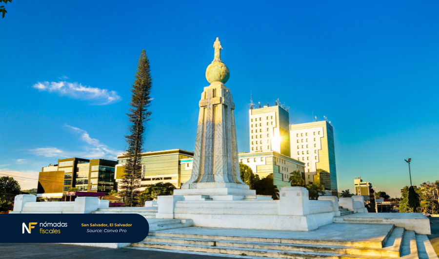 San Salvador cityscape, El Salvador – emerging tax-friendly destination in Central America for digital nomads and international investors