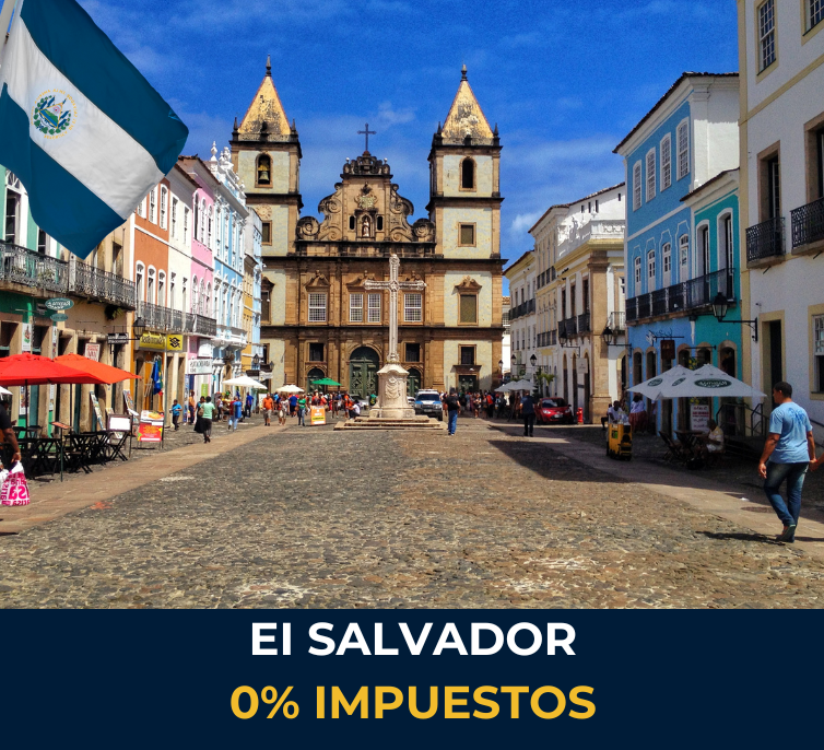 Iglesia de San Francisco en Salvador, Brasil – arquitectura colonial en un destino fiscal atractivo para nómadas digitales