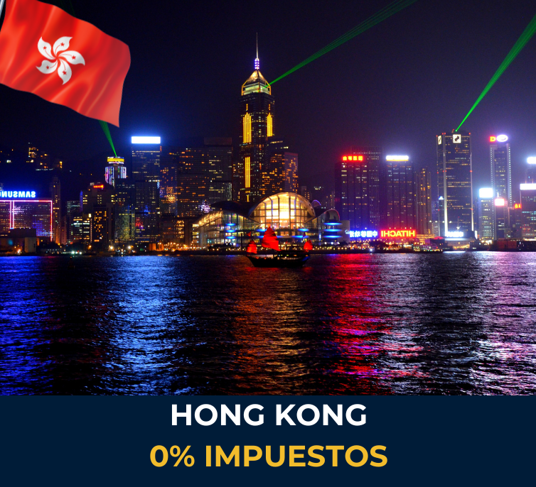 Puerto Victoria y Centro de Convenciones de Hong Kong – símbolo del entorno fiscal favorable para empresas offshore en Asia