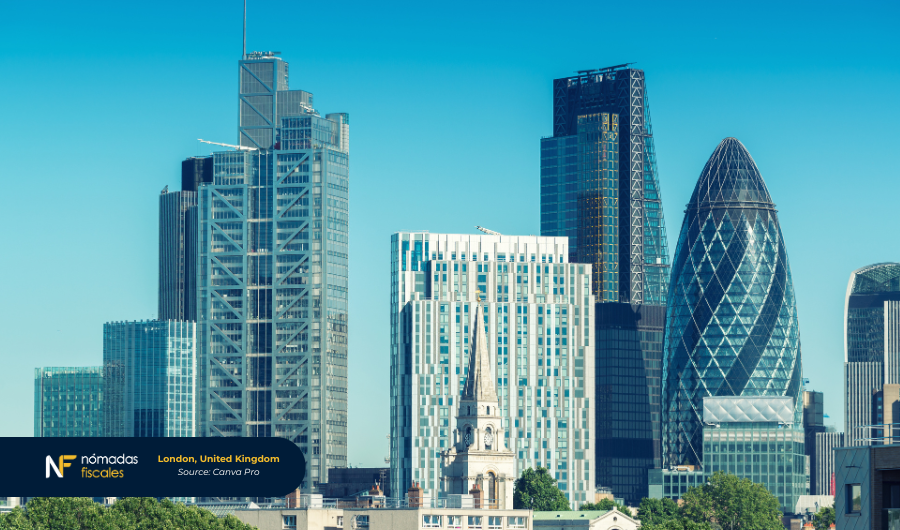 Skyline of London with historic landmarks – illustrates UK tax reforms and non-dom regime changes for expatriates