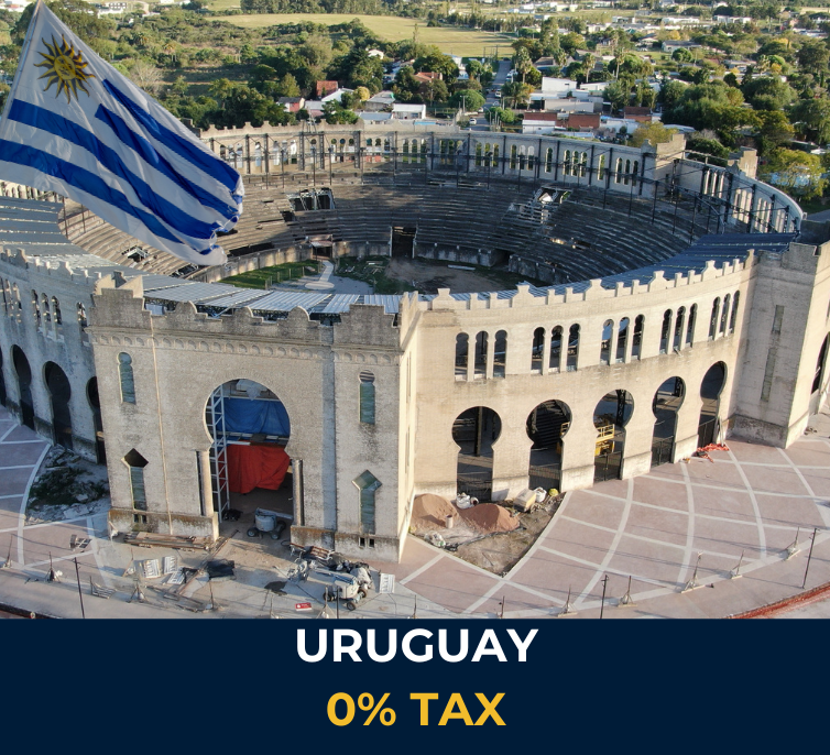 Royal Bullring of San Carlos in Colonia del Sacramento, Uruguay – symbol of cultural heritage in a low-tax country for digital nomads and entrepreneurs