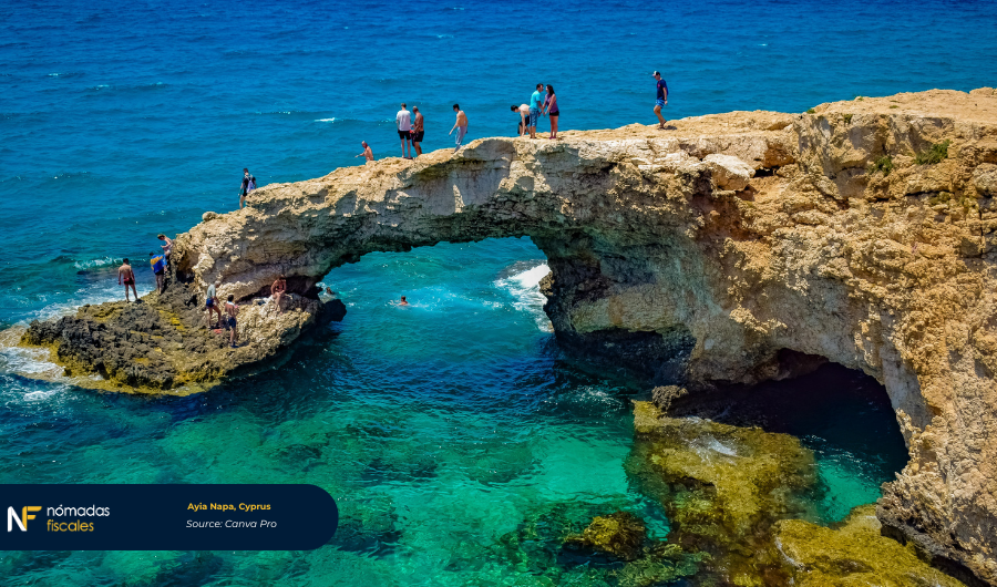 Ayia Napa coast in Cyprus – tax-friendly destination for digital nomads and entrepreneurs under the non-dom regime